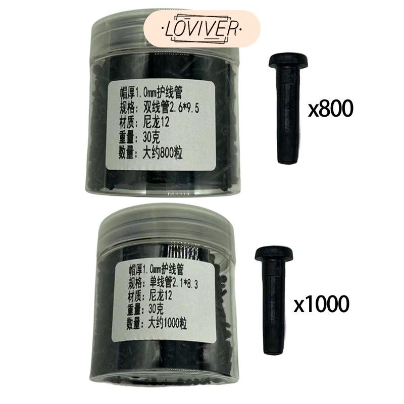 ไม้แบดมินตัน Racquet Grommets ตาไก่ String Protector แบดมินตัน Grommets ป้องกันหลอด