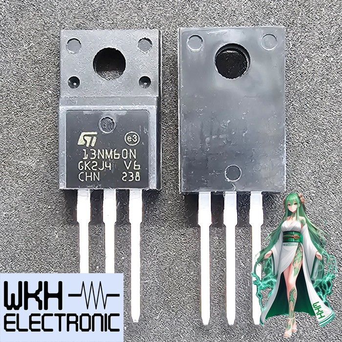 เครื่องมือชิ้นส่วน 13NM60N STF13NM60N 13N60 Mosfet N-Ch 600V 13A TO220