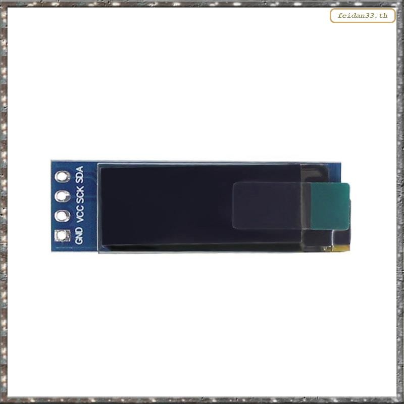 [LHY] 0.91 นิ้ว 128x32 IIC I2C จอแสดงผล LCD OLED สีขาวสําหรับ Gamma 601 401 Ultra Bitcoin Miners DIY