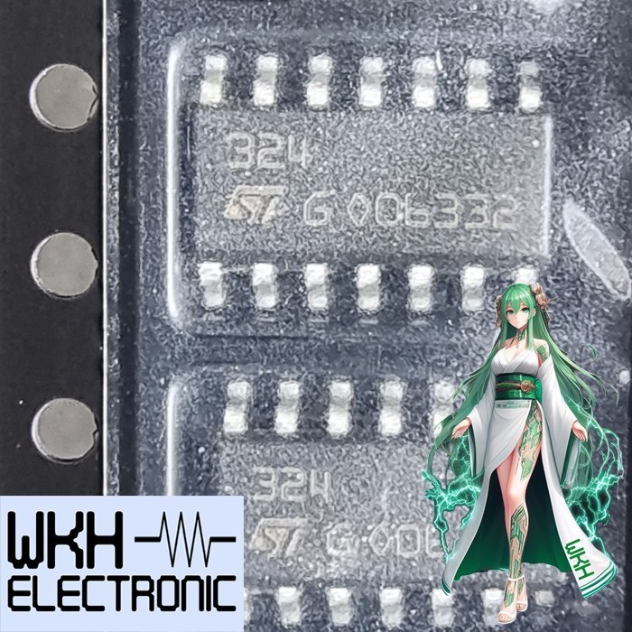 EWR27 ต้นฉบับ LM324 LM324M LM324DR LM324DT SMD Quad Opamp SOP-14 IC
