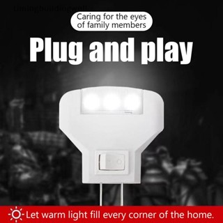 Twth Creative LED Night Light 1W ปลั๊กโคมไฟติดผนังเตียงบ้านห…