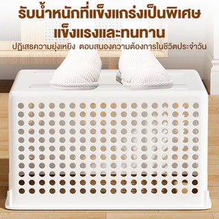 กล่องเก็บของ กล่องพลาสติก ตะกร้าพลาสติก ลังพลาสติก แข็งแรงเหนียวทน ประหยัดพื้นที่
