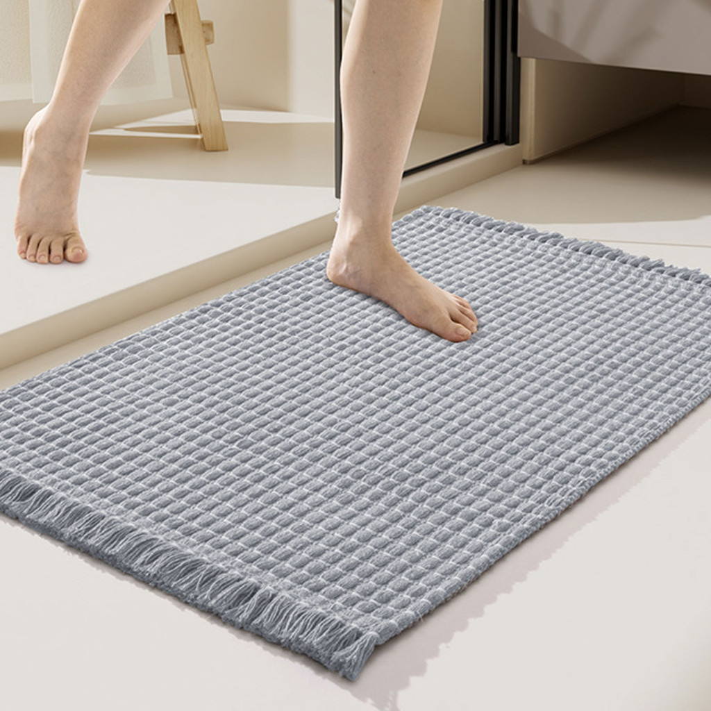 ถูกที่สุด Carpet Cotton With Tassel Hand Knotted Woven รูปที่ 2