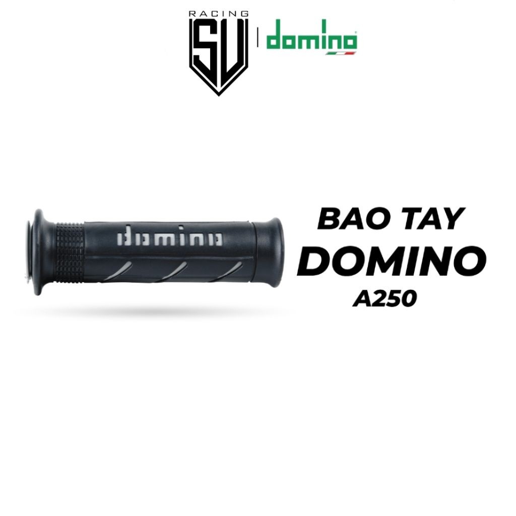 ถุงมือ Domino Road Racing A250 - สีดํา/เทา