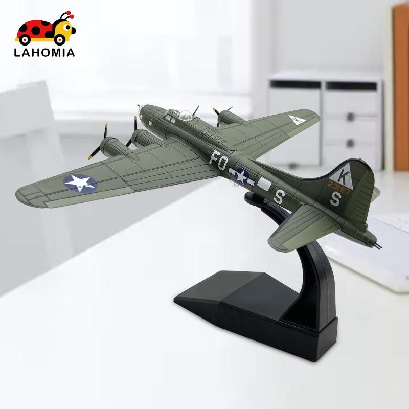 [ลาโฮเมีย] 1/144 Scale US B 17 เครื่องบินรุ่นเครื่องประดับที่สมจริงอเนกประสงค์มืออาชีพ