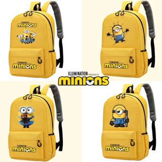 กระเป๋าเป้มินเนี่ยนกระเป๋าเป้พิมพ์ลายการ์ตูนความจุขนาดใหญ่กร…