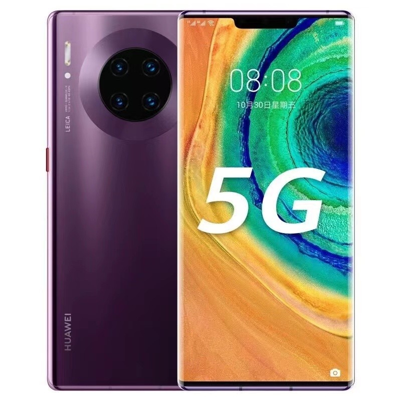 โทรศัพท์มือถือ Huawei Mate30Pro มือสอง Full Netcom 5G สมาร์ทราคาถูก Kirin 990 โปรเซสเซอร์ Hongmeng F