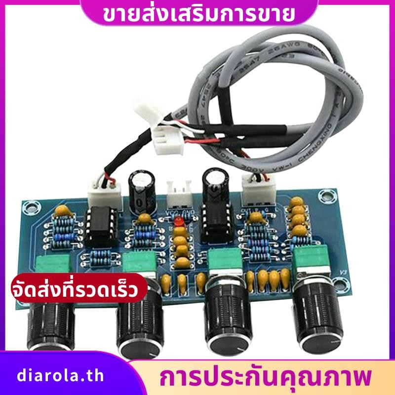 Xh-a901 NE5532 Tone Board Preamp Pre-Amp พร้อม Treble Bass Pre-Amplifier Board diarolath