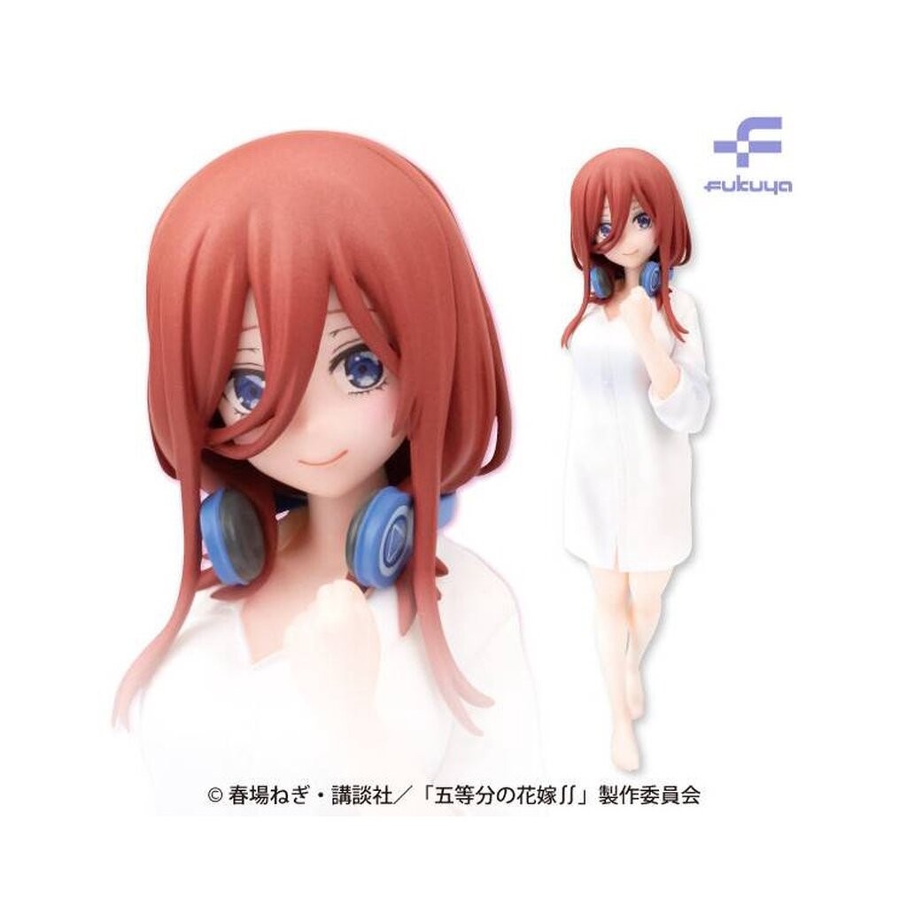 [ Figure แท้ ] #พร้อมส่ง #เจ้าสาวผมเป็นแฝดห้า The Quintessential Quintuplets - Miku Nakano Kare Shir