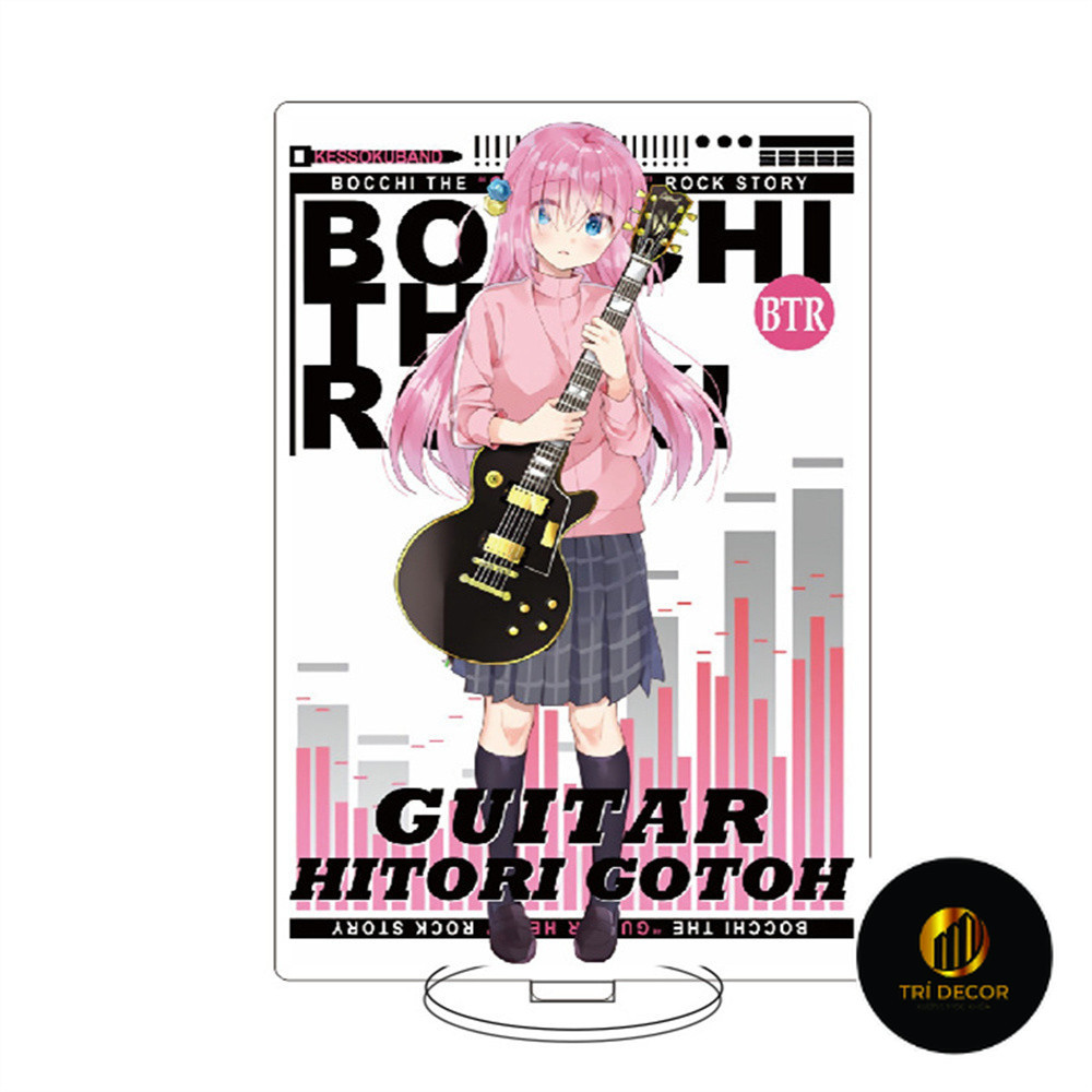 BOCCHI THE ROCK พวงกุญแจอนิเมะ ตกแต่งโต๊ะเรียนโมเดลสแตนดี้