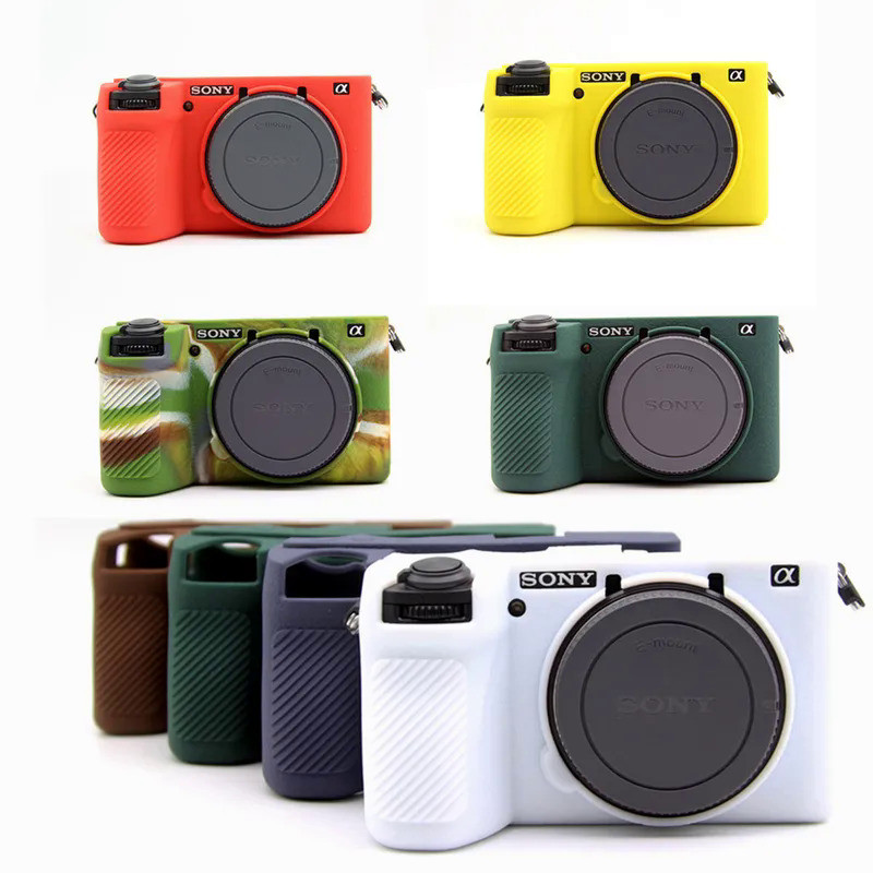 A6700 Soft Texture Rubber Silicon Case Body Cover Protectors Frame Skin for Sony Alpha 6700 ILCE-670