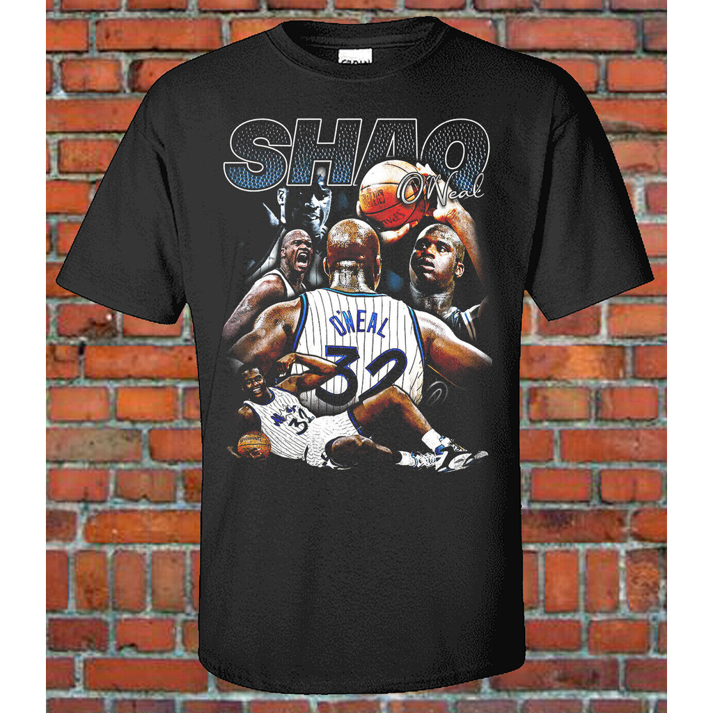Shaq 90S Style Bootleg Vintage Tee Classic Exclusive