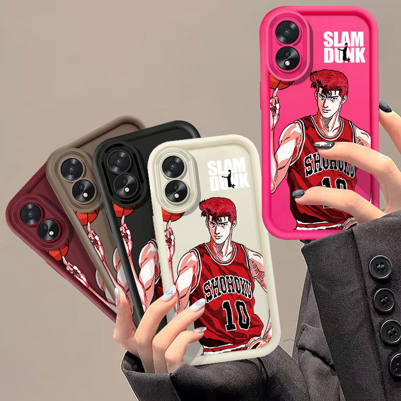 บาสเกตบอล Sakuragi No.10 เคสโทรศัพท์สําหรับ OPPO A57 A77 A53 a3 energy a80 A33 A79 A93 A94 F11 A9X R