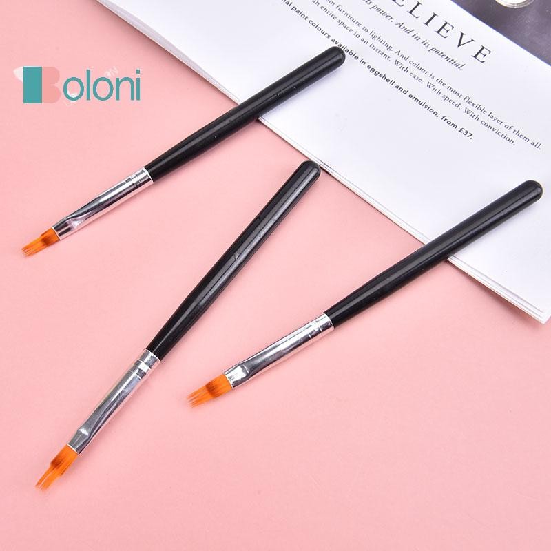 [Boloni] Nail Art Gel Pen Brush Soft Nails เครื่องมือแต่งเล็บสําหรับปากกาเล็บเจล UV ที่ไล่ระดับใหม่