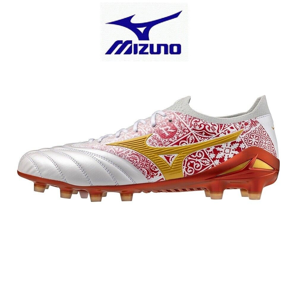 Mizuno Morelia Neo IV β SR4 P1GA2498 04 รองเท้าฟุตบอลผู้ชายพร้อมกล่อง