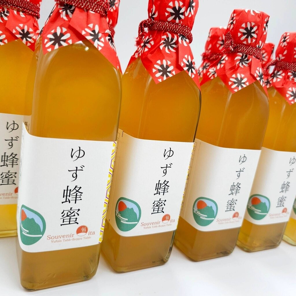 ของฝากอันโด่งดังจาก yufuin ฟุกุโอกะ น้ำยุซุ yuzu juice เข้มข้น 300 ml