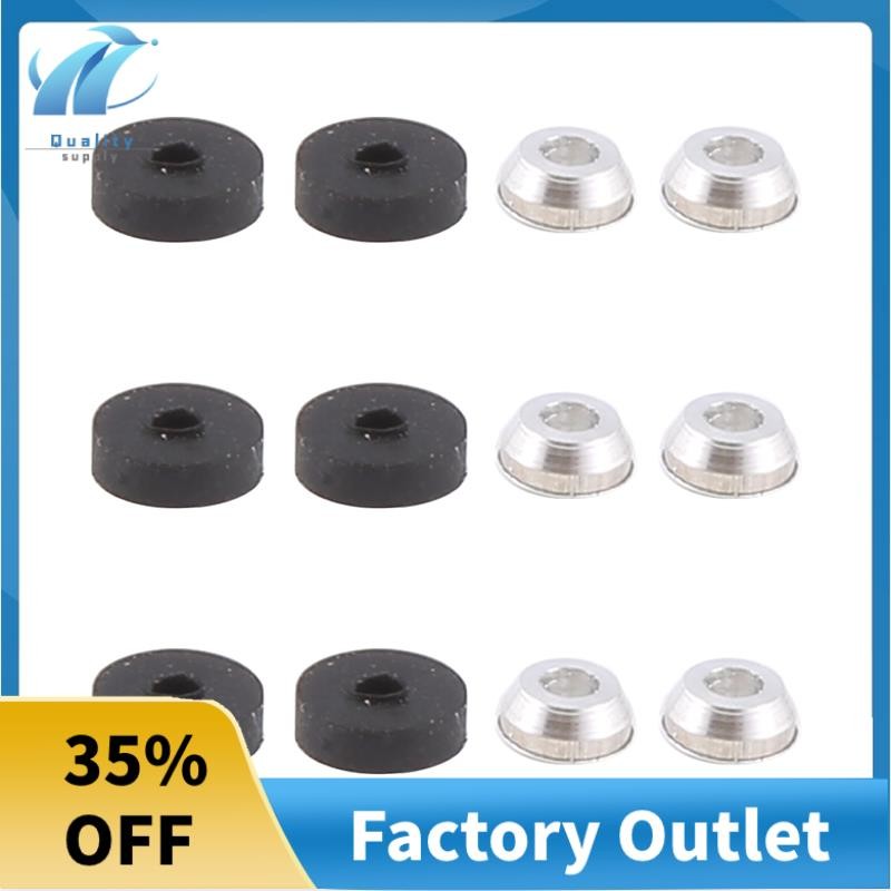 6 ชิ้นแหวนยางชุดสําหรับ WLtoys V966 V977 XK K110 K120 RC เฮลิคอปเตอร์เครื่องบิน Drone อะไหล่อุปกรณ์เ