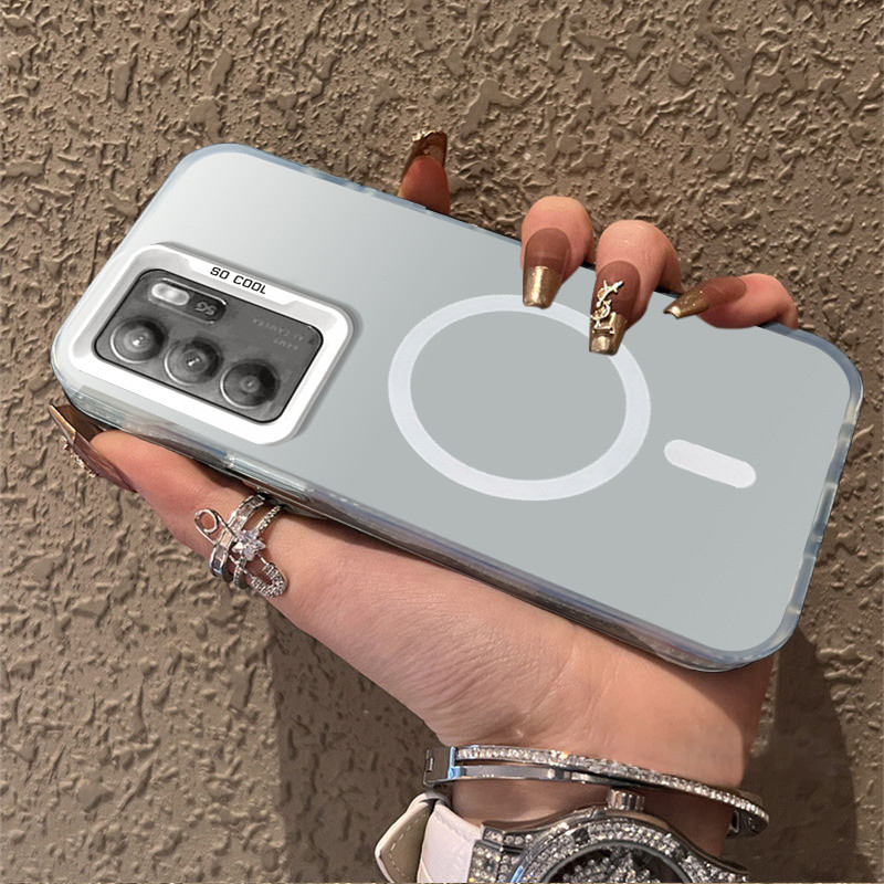 ปลอกoppo Reno 6 4g OPPO a16 OPPO Reno6 5Gเคสโทรศัพท์เคสแข็งTPUเคสโทรศัพท์แบบแข็งเคสกันกระแทกดีไซน์ใหม่ความงามไร้สายแม่เหล็กCYBSWX01