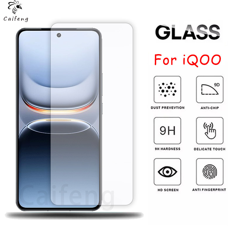 9H กระจกนิรภัยสำหรับ VIVO iQOO 15 13 12 11 10 9 8 Neo 10 9 9s Pro+ 8 7 Z10 Z9 Lite Z9x Turbo+ Plus Z