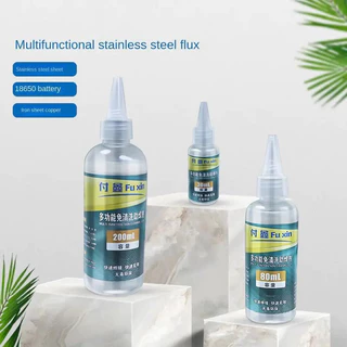 30ml 80ml สแตนเลส Flux แบตเตอรี่ Electrode การประสานอย่างรวดเร็ว Strong Solder Flux การประสาน Flux Liquid