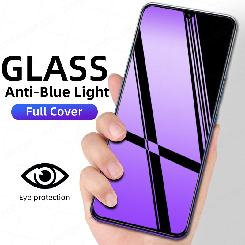 ฟิล์มกระจก ป้องกันแสงสีฟ้า สำหรับ VIVO S1 V11 V20 V21 V23E V25E V27 V29E V50 V60 Lite Y01 Y02 Y03 Y04 Y11 Y12 Y15 Y16 Y17 Y18 Y19 Y20 Y21D Y22 Y30 Y33S Y35 Y36 Y51 Y50 Y53s Y55 Y72 Y73 Y76 Y200