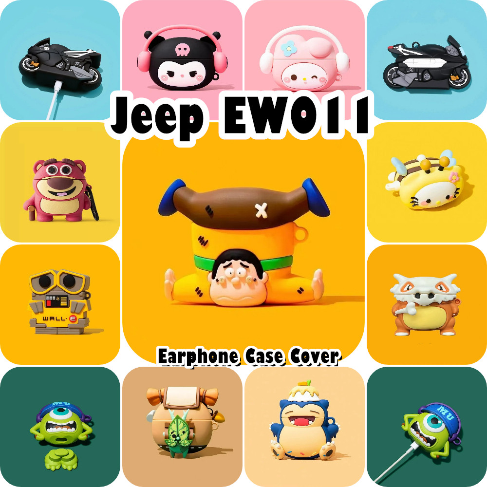 imamuraFor Jeep EW011 เคสซิลิโคนอ่อนนุ่มหูฟังกรณีอะนิเมะการ์ตูน NO.3