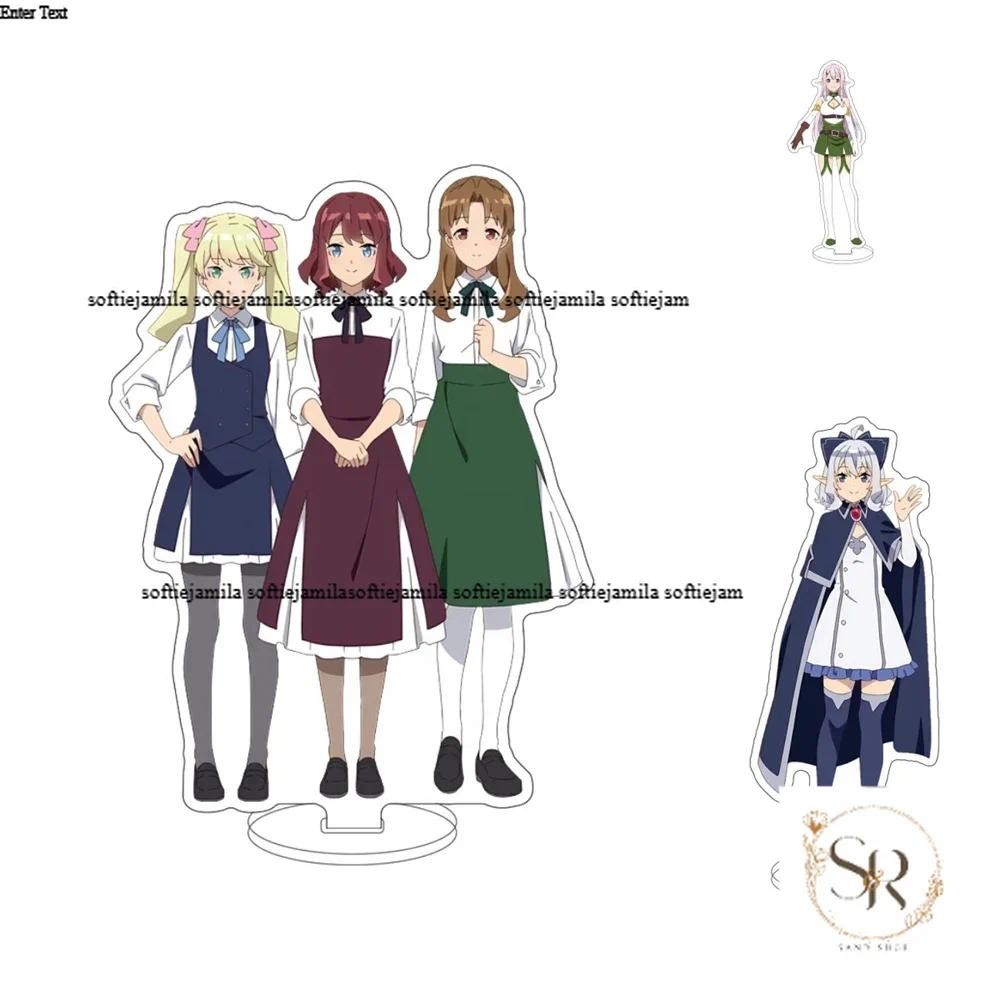 15 ซม.อะนิเมะ Isekai Nonbiri Nouka อะคริลิคพวงกุญแจคอสเพลย์ Charm รูปอุปกรณ์ตกแต่งสินค้า