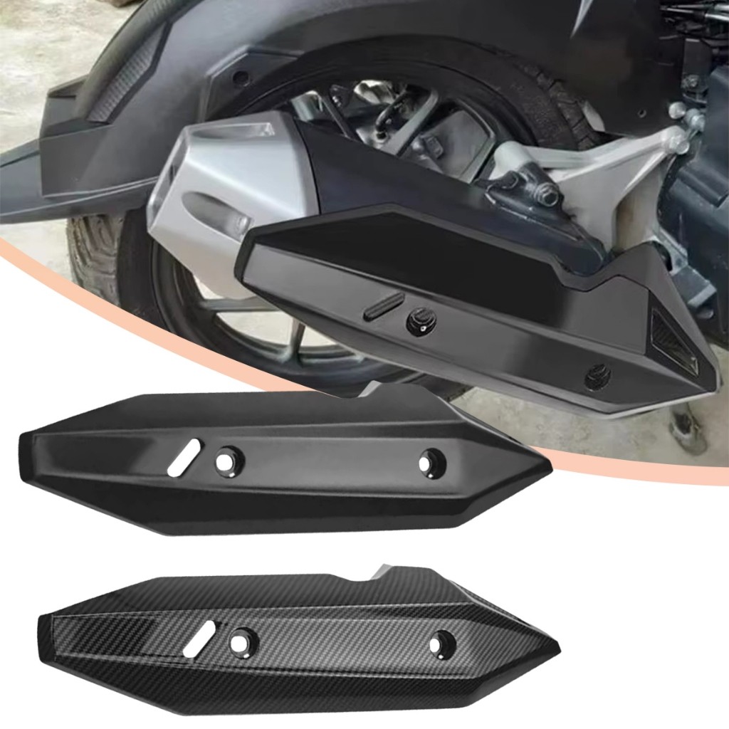 แผ่นกันร้อนท่อไอเสีย click 125i 150i ฝาคอบท่อ125 ฝาครอบท่อมอเตอร์ไซค์ - รูปที่ 2