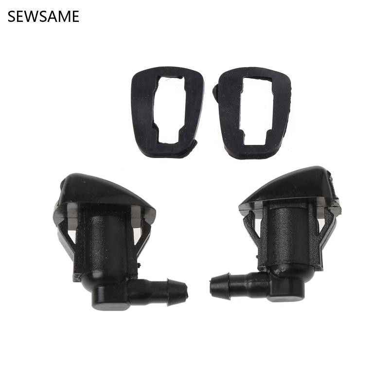 2Pcs Windshield Wiper Washer Jet Nozzle  For E120 XV3