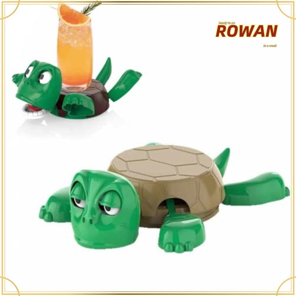 ROWANS เต่า Coaster,เปิดตาเต่าตลก Sea Turtle Coaster,ยก Limbs กันน้ําฉนวนกันความร้อนที่วางแก้วบ้าน