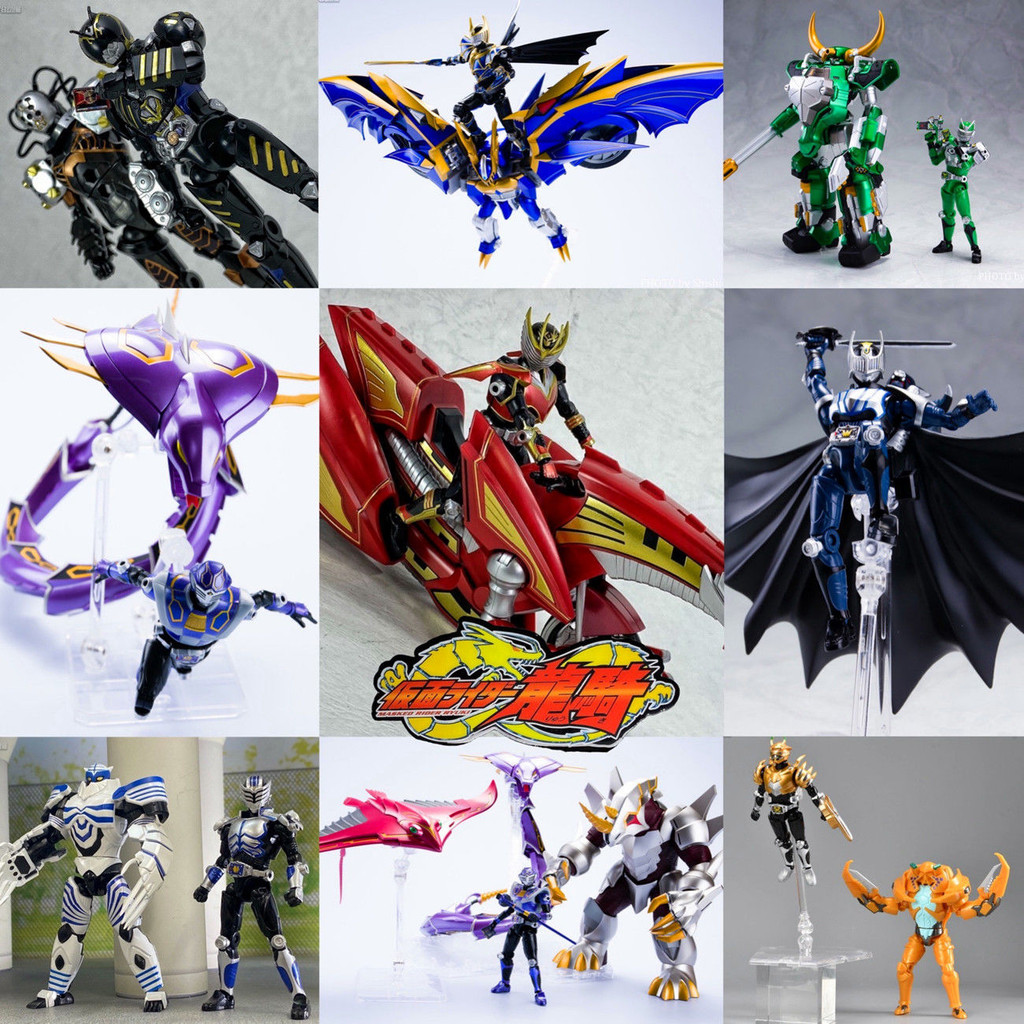 【พร้อมส่ง】kamen rider ryuki、kamen rider ryuki deck โมเดลฟิกเกอร์