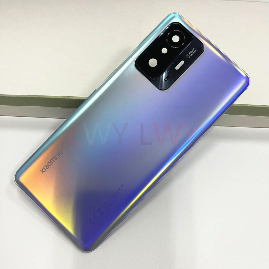 สําหรับ Mi 11T 5G ฝาหลังแบตเตอรี่สําหรับXiaomi 11T Proประตูด้านหลังฝาครอบเลนส์กล้องเปลี่ยน ราคา ถูกที่สุด ดีลบีเคเค แกลเลอรีภาพที่ 2