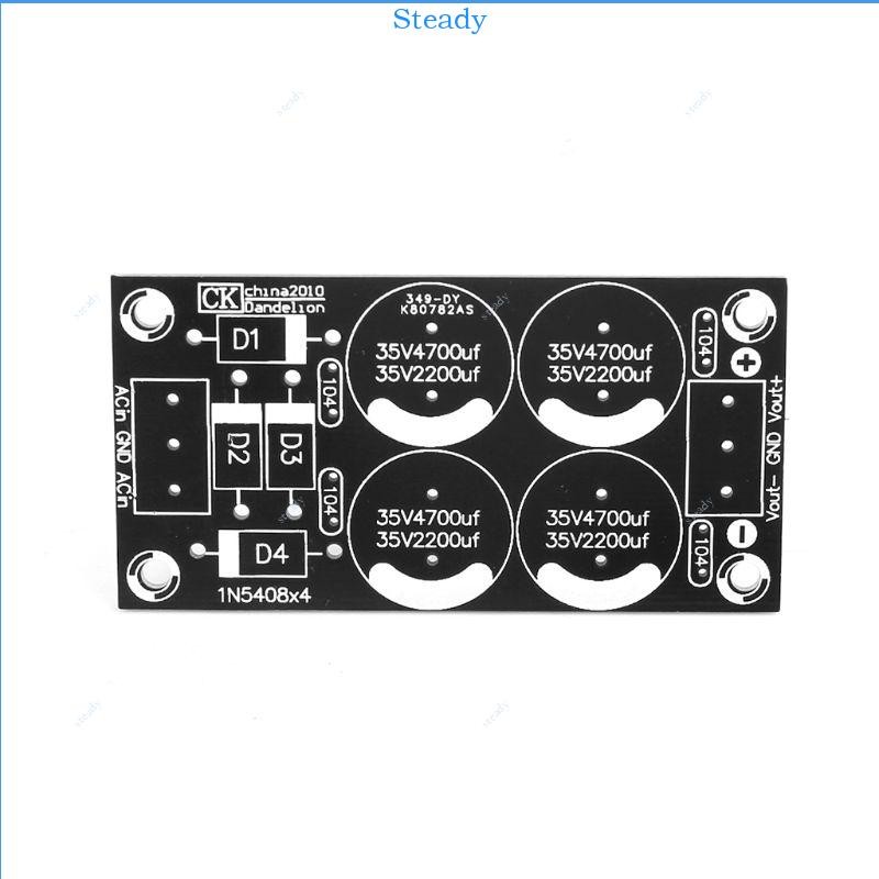 Stedy Rectifier Filter Power Supply Board Amplifier Dual Power PCB Bare Board