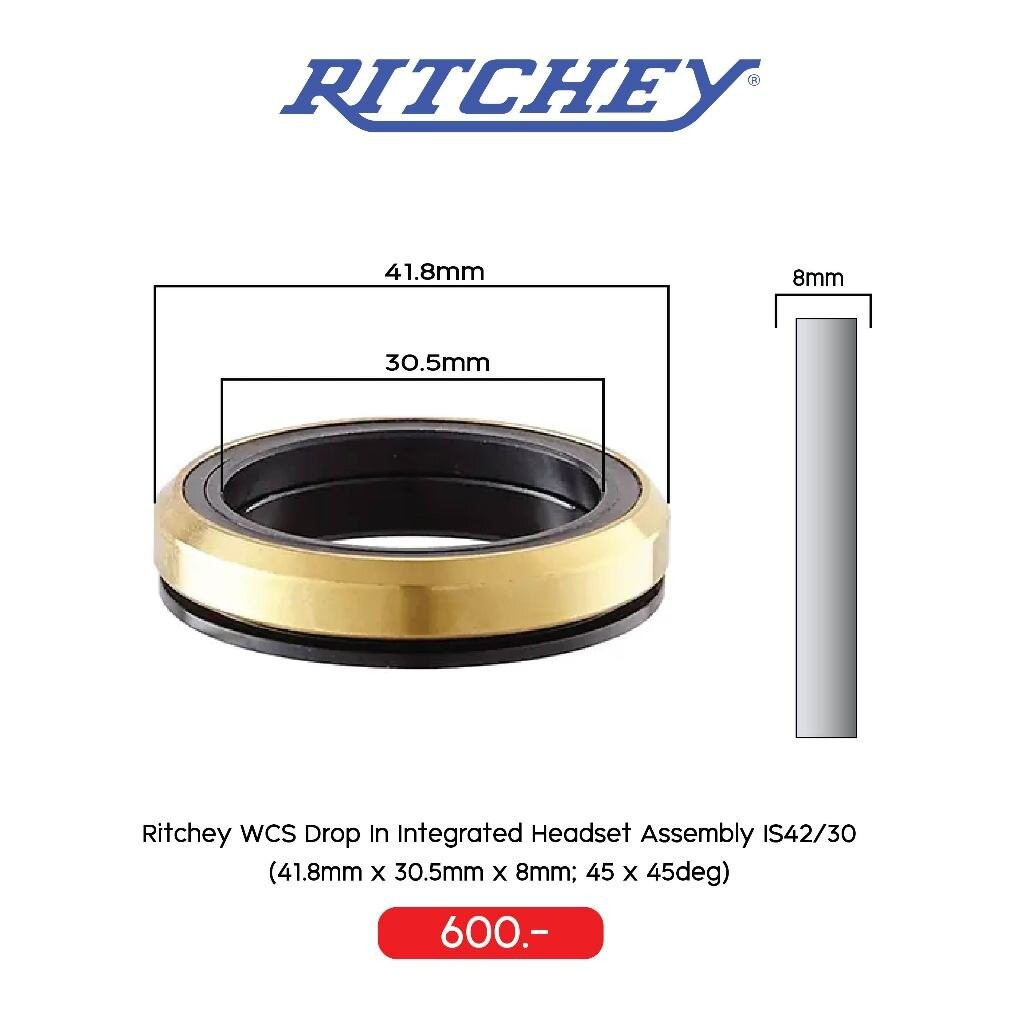 Ritchey แบริ่งคอ WCS Integrated Headset Bearing
