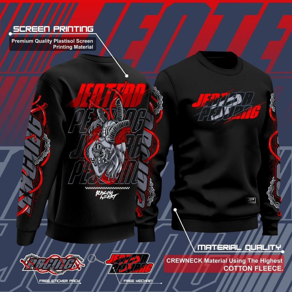 SWEATSHIRT JP RACING HEART (ฉบับพิเศษ)