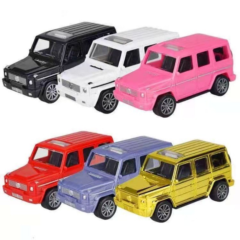 รถตกแต่งเค้กเครื่องประดับพลาสติกMercedes Benz G-Classรถออฟโรดรุ่นของเล่นเด็กLittle Boyเค้กวันเกิดตกแ