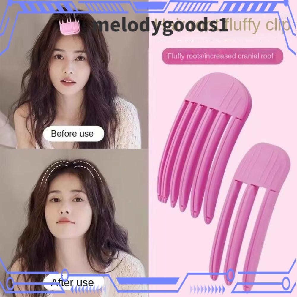 MELODYGOODS1 Curling Hairpin,ประณีตคงรากผมปุยคลิป,อุปกรณ์ผมเบาะรากผมTelescopic Air Bangsพลาสติกดัดผมเครื่องมือจัดแต่งทรงผม