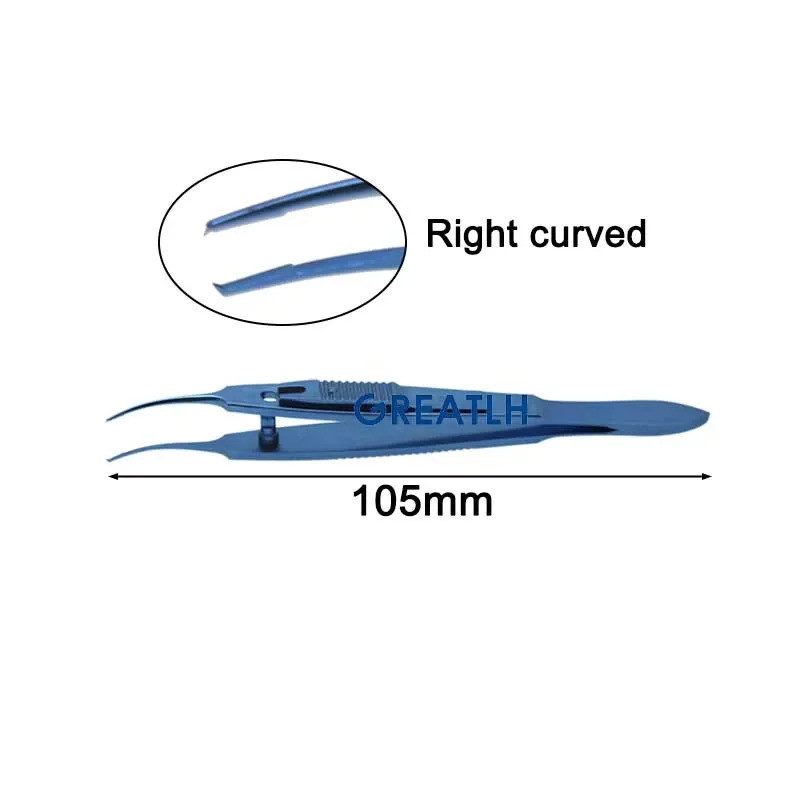 Eyelid Tools Strabismus Forceps Tweezers Fixation Forceps Clamp Autoclavable Ophthalmic trument