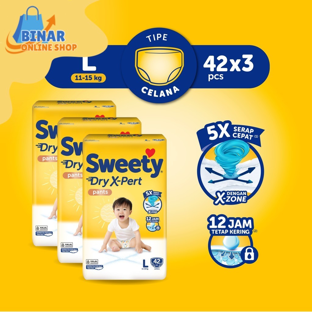 Binar Mart - Sweety Bronze Pants Dry Xpert Pants L 42s X-Zone X 3