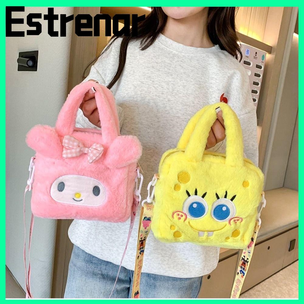 กระเป๋าตุ๊กตา ESTRENAR กระเป๋าถือขนาดเล็กลายน่ารักน้ําหนักเบากระเป๋า Messenger ทนทานทุกการแข่งขัน