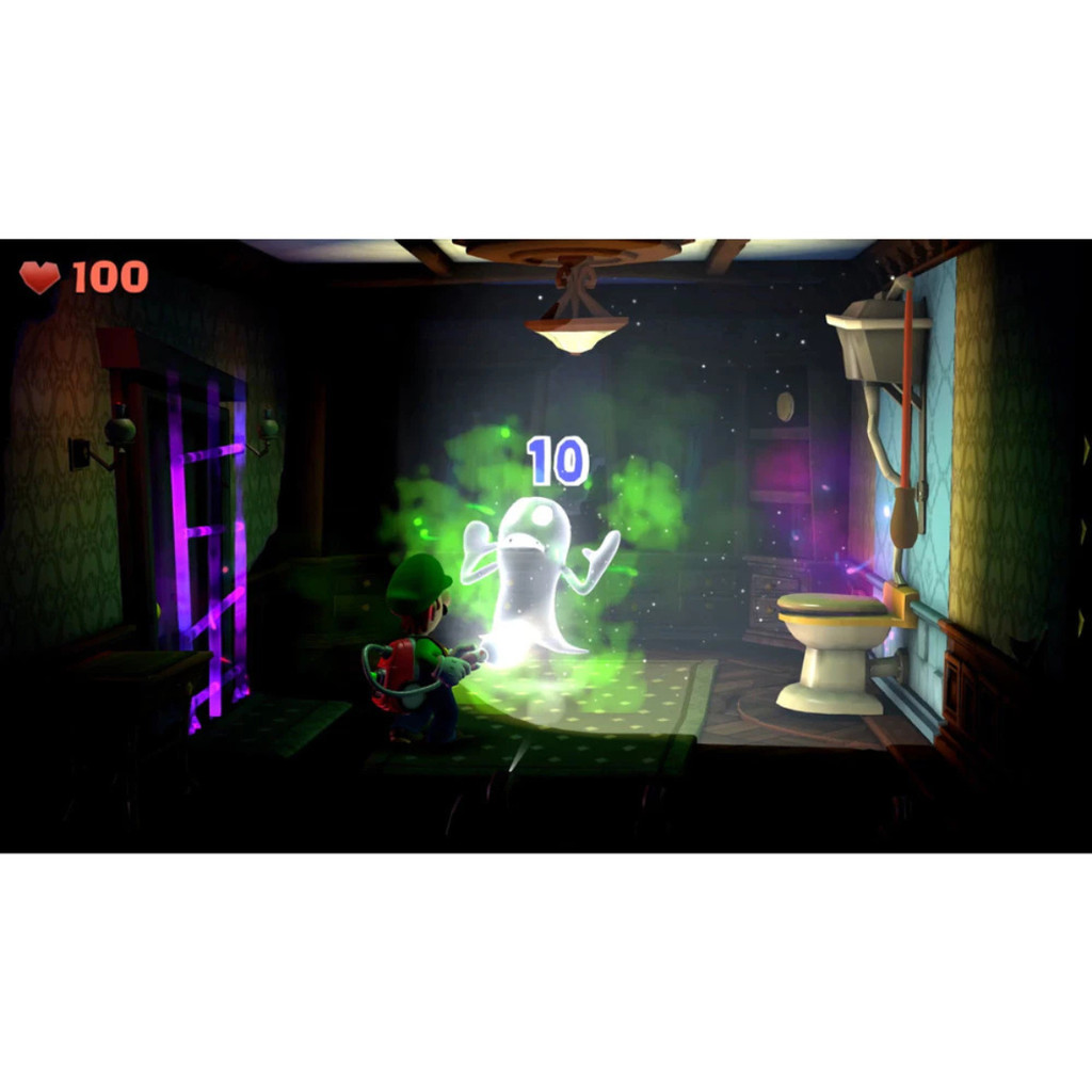 NINTENDO SWITCH GAME LUIGI’S MANSION 2 HD เกมมาริโอ้ แผ่นเกม ตลับเกม มือหนึ่ง