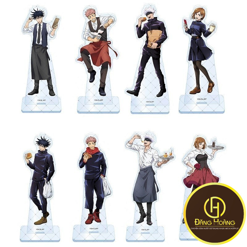 Standee Model Jujutsu Kaisen Gojo Megumi Yuji Nobara Nanami Toge Sukuna Gato -DH