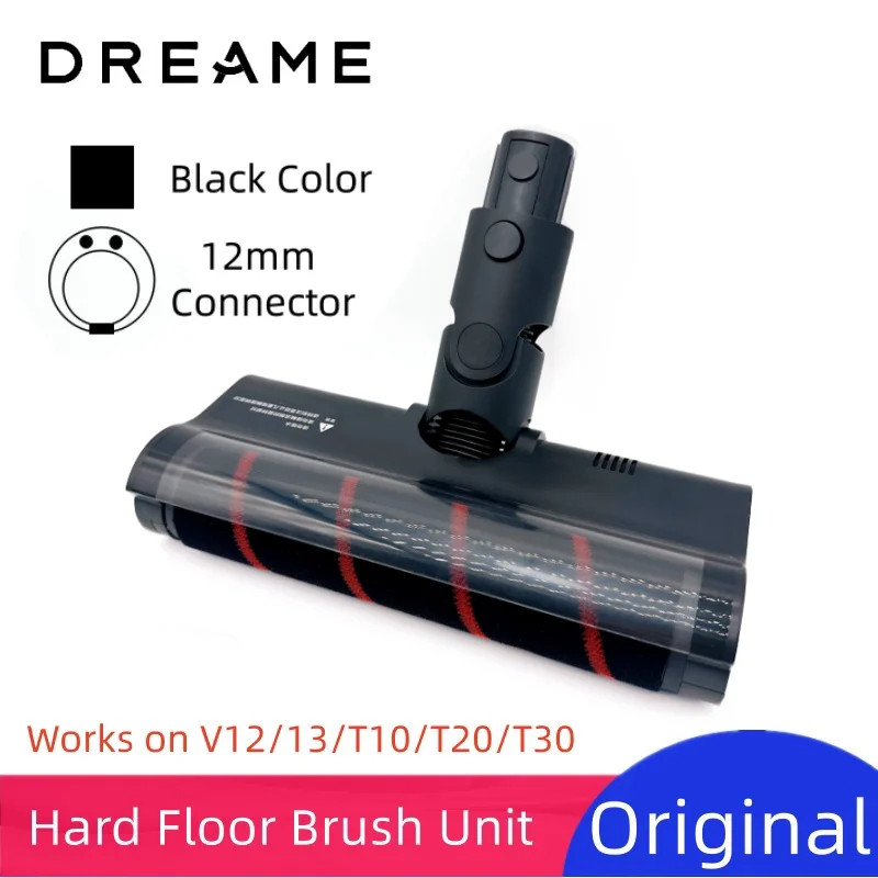 Original Dreame Hard Floor Brush Unit Assembly สีดําสําหรับ V11 SE V12 V13 T10 T20 T30 เครื่องดูดฝุ่นไร้สายแบบใช้มือถือ