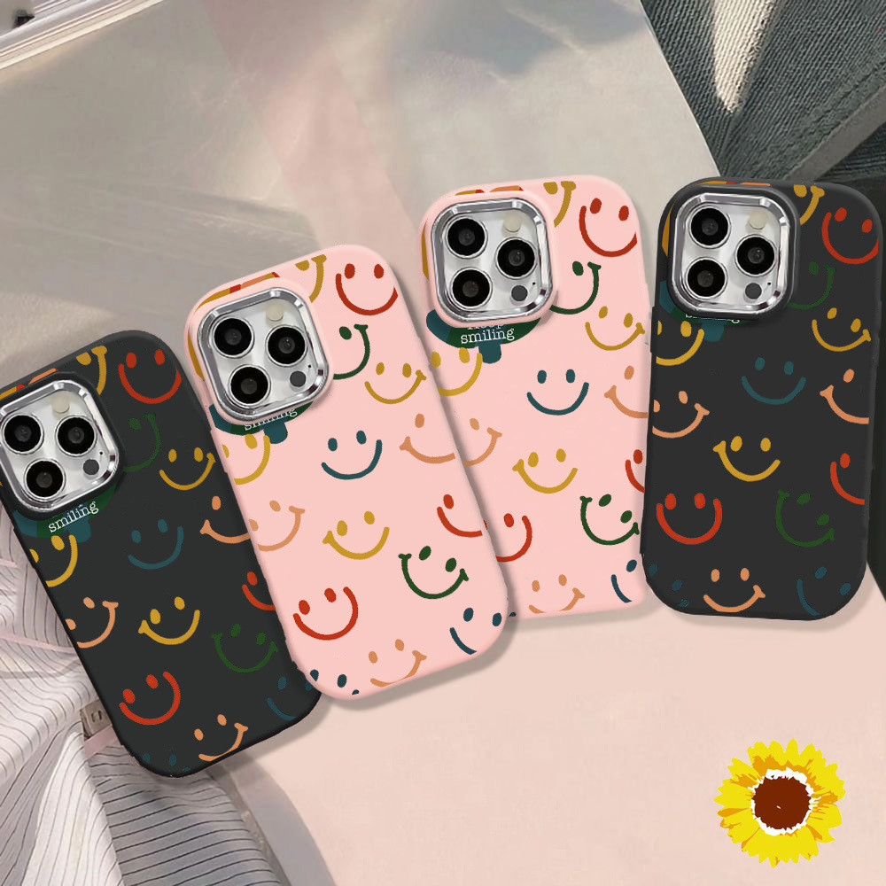 สำหรับ iPhone16 11 15 Metal frame เคสโทรศัพท์มือถือFOR iPhone 15 11 12 13 14 PRO MAX 14 15 7 8plus XR XS MAX X