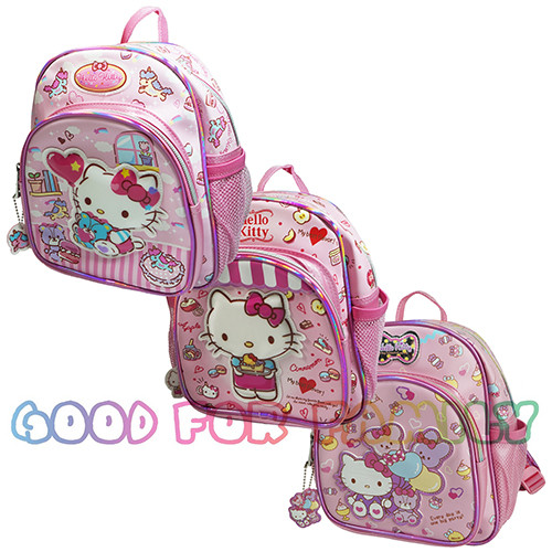 กระเป๋าเป้ Hello Kitty 10,12 นิ้ว คิตตี้ กระเป๋านักเรียนอนุบาล