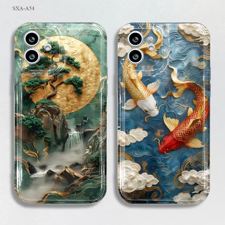 โปร่งใส เคส For Samsung Galaxy A15 A14 A13 A12 A11 A10S A06 A05 A05S A04 A04S A03 A03S M12 M11 เคสซัมซุง เคสโทรศัพท์ TKK