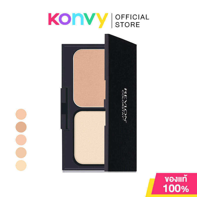 REVLON Colorstay Powder Foundation 10g เรฟลอน แป้งผสมรองพื้น.