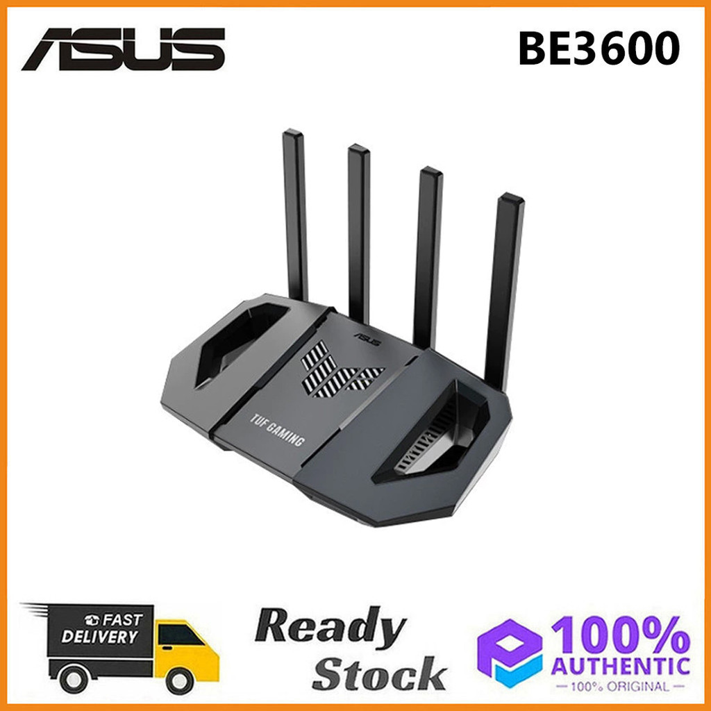 Asus TUF ลมกรดน้อย BE3600 AI Esports Router บ้านไร้สาย Gigabit เครือข่าย Esports เร่งโหมดเกมมือถือ E