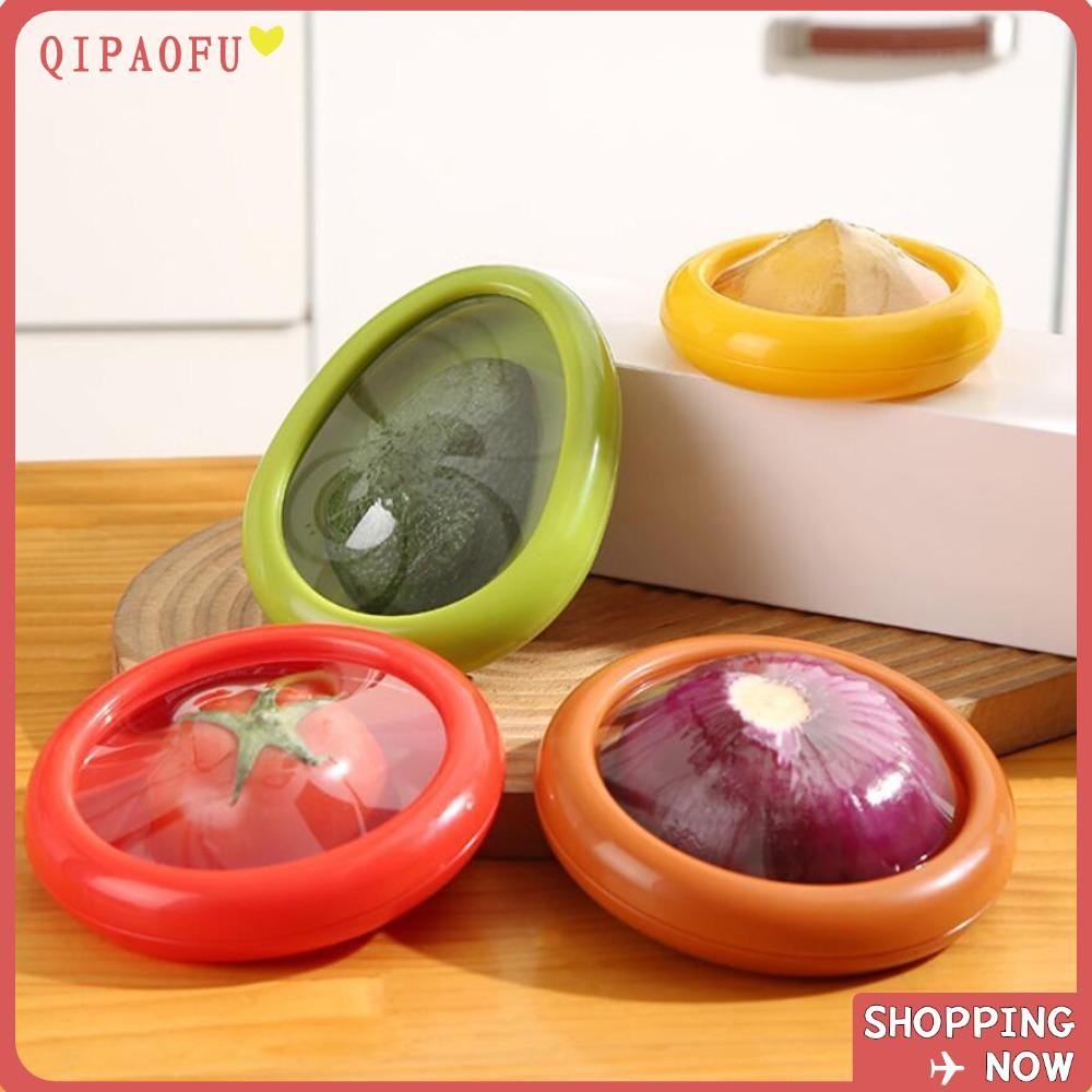 Qipaofu Avocado Keeper Fresher กล่องอุปกรณ์ครัว Jars กล่องเก็บอาหารปิดผนึก
