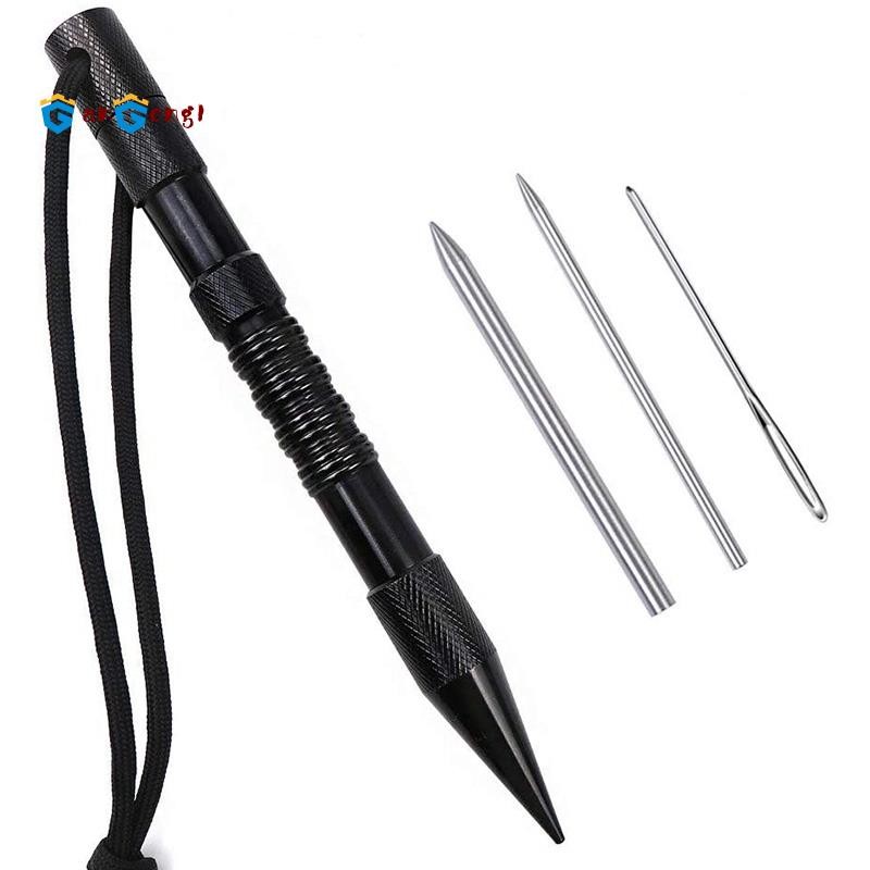 [gangong1]เข็ม 4 ชิ้นพร้อมเข็มแลค/Fids สําหรับ Paracord หรืองานหนัง Paracord Set เข็มเย็บพาราคอร์ด